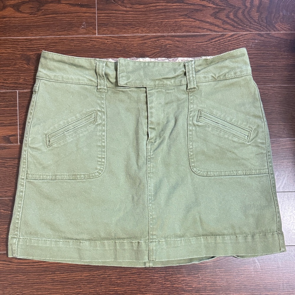 High Sierra Khaki Mini Skirt